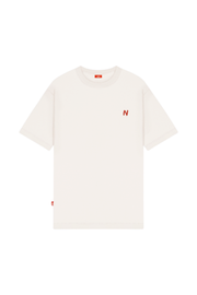 CAMISETA REGULAR HOMBRE OVERVIEW MARFIL